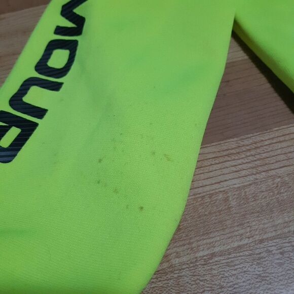 Under Armour Full Zipper Neon Green Sweater - Picture 3 of 12